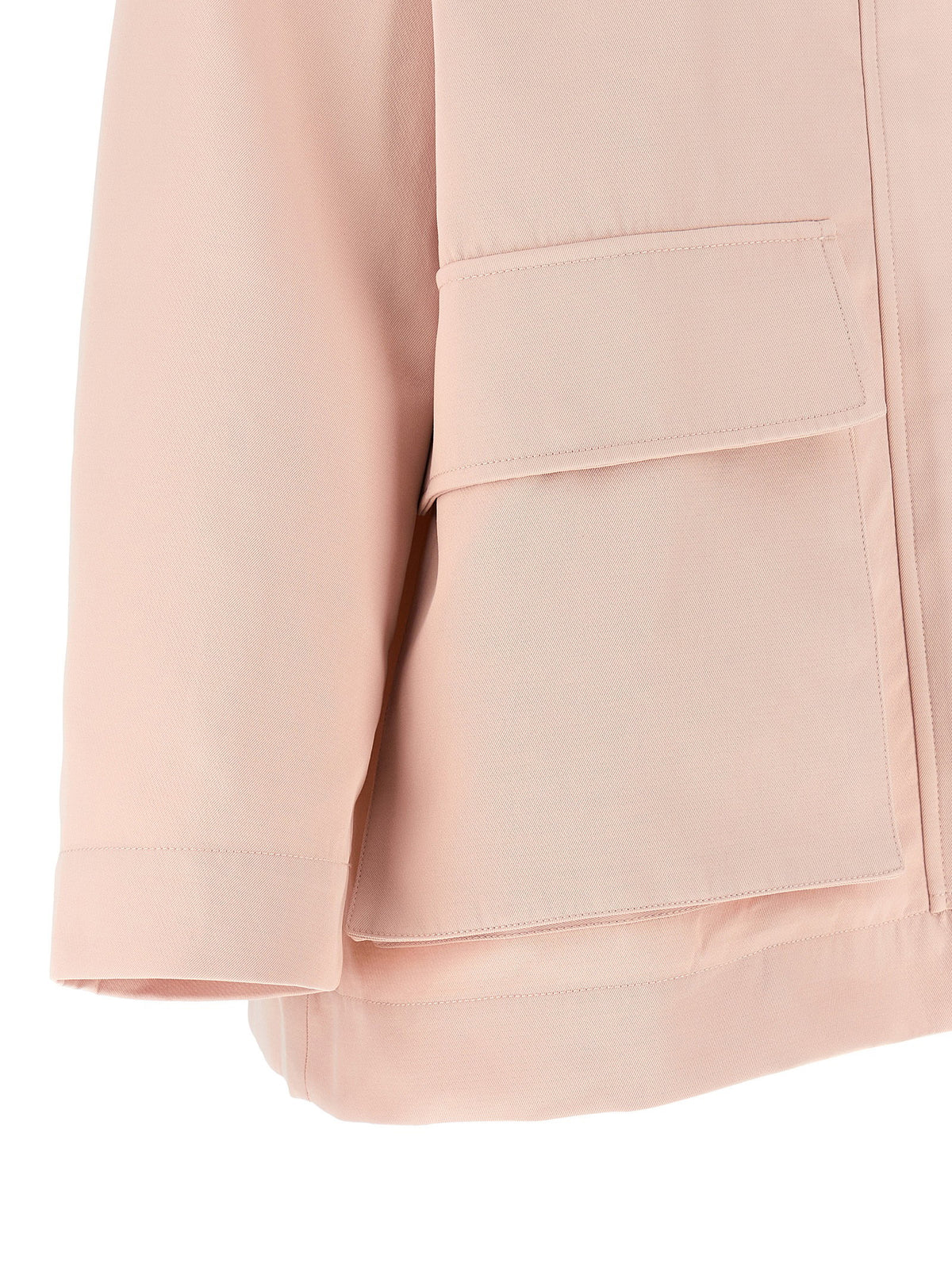 Ganni Twill Jacket Pink