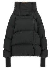 Ganni Future Nylon Down Jacket Gray