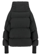 Ganni Future Nylon Down Jacket Gray