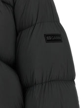 Ganni Future Nylon Down Jacket Gray