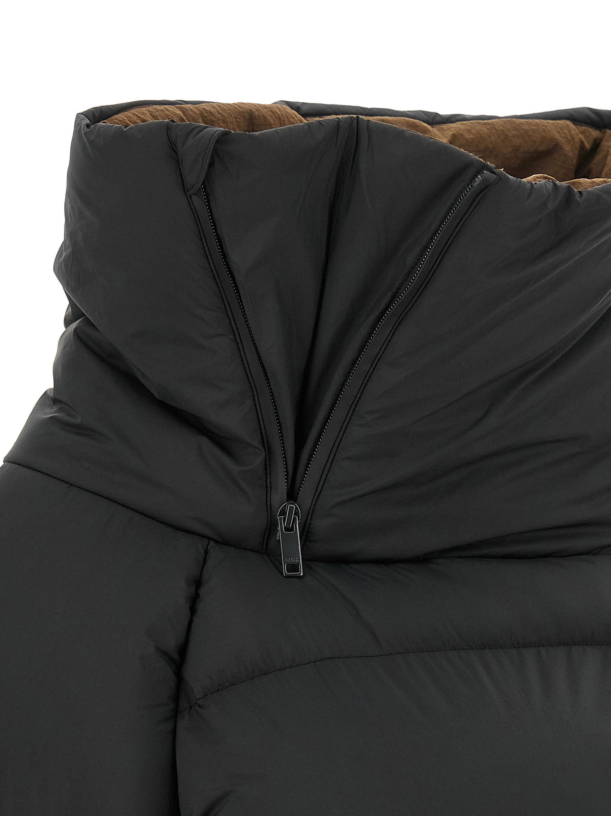 Ganni Future Nylon Down Jacket Gray