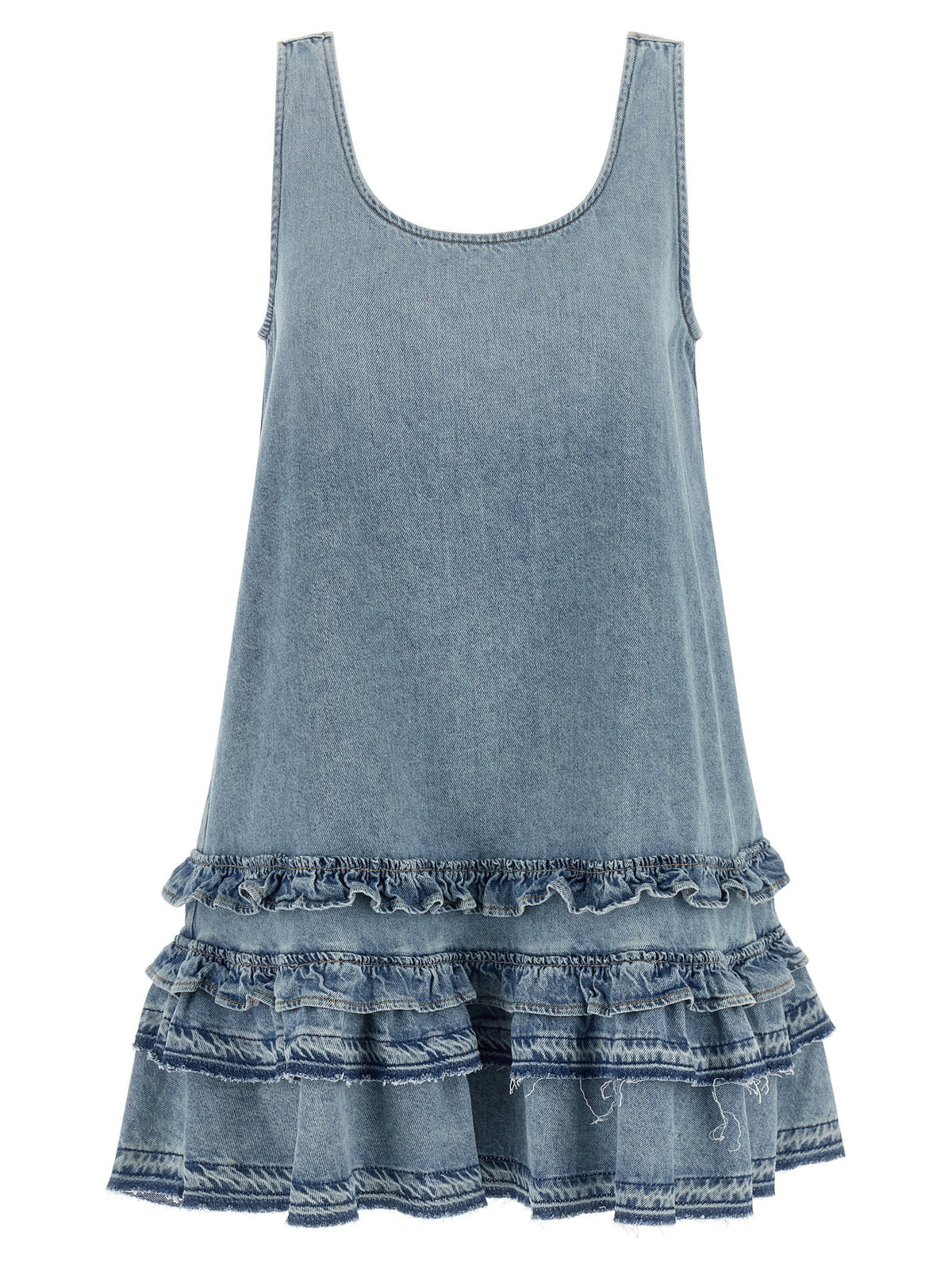 Ganni Denim Dress Light blue