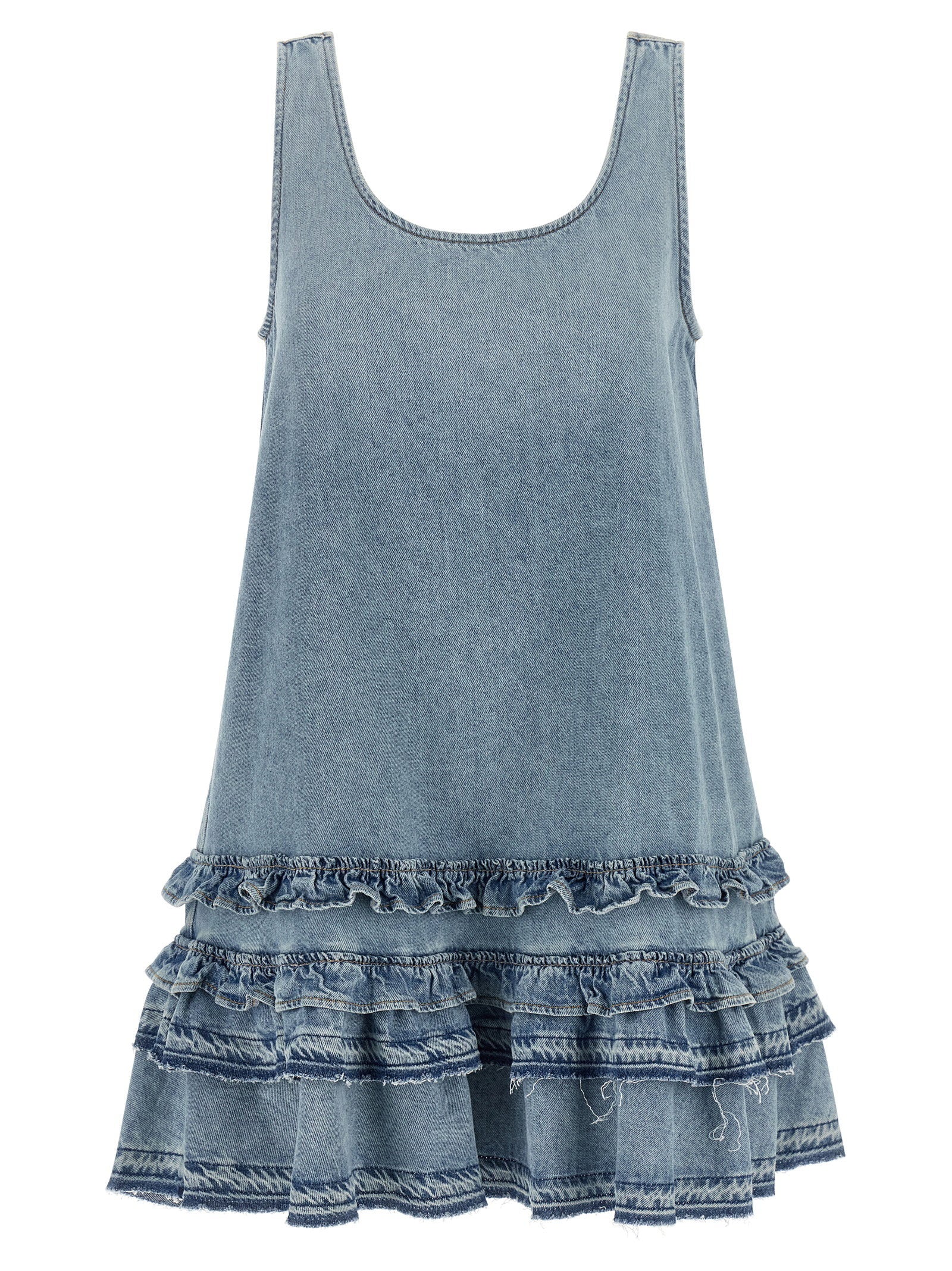 Ganni Denim Dress Light blue