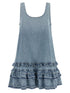 Ganni Denim Dress Light blue
