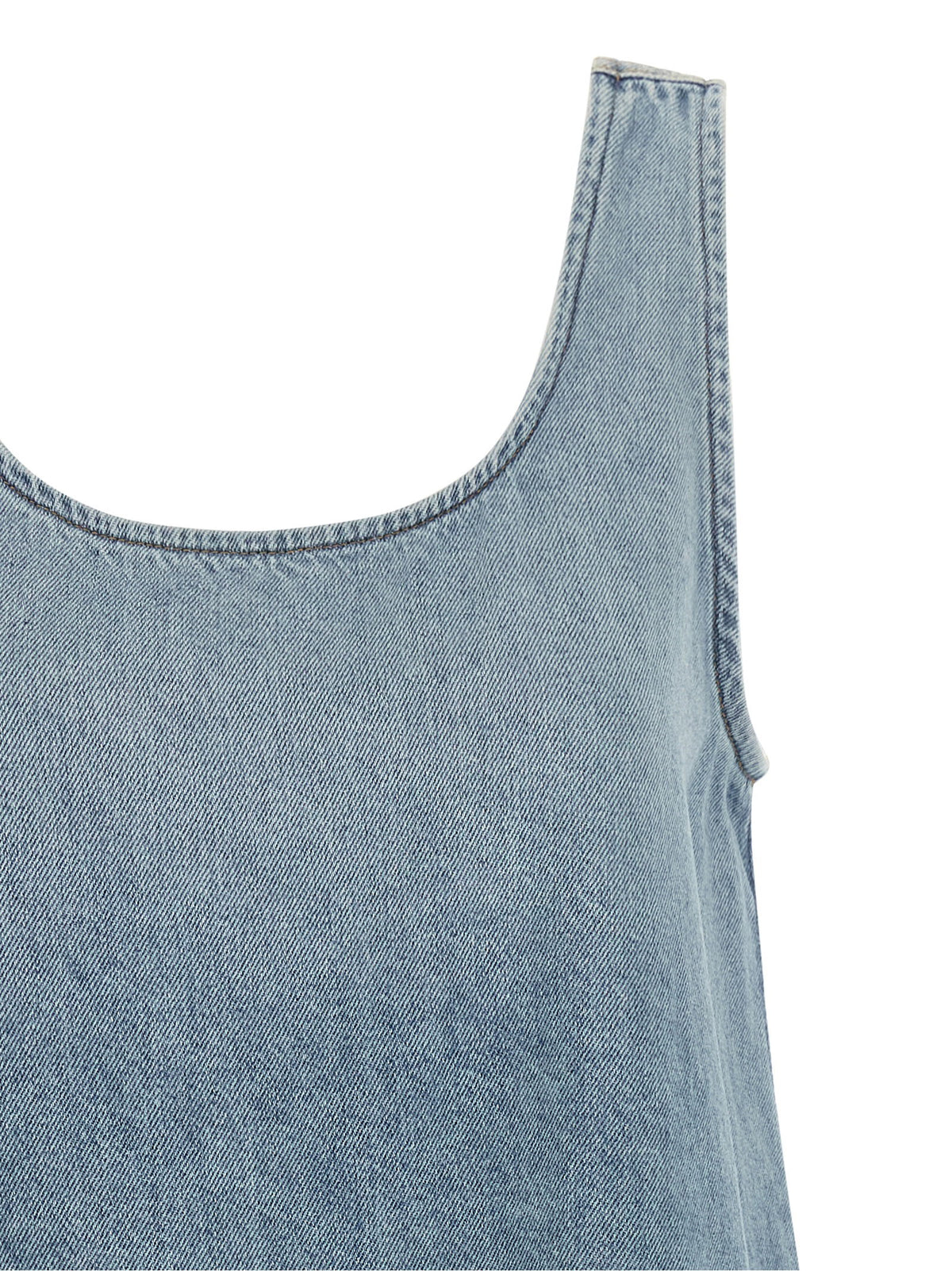 Ganni Denim Dress Light blue