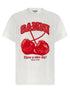 Ganni Cherry T-shirt Red
