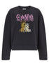 Ganni Isoli Sweatshirt Black