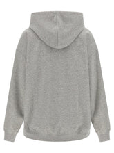 Ganni Grey Tiger Hoodie Gray