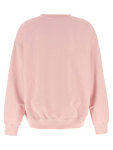 Ganni Front Print Sweatshirt Pink