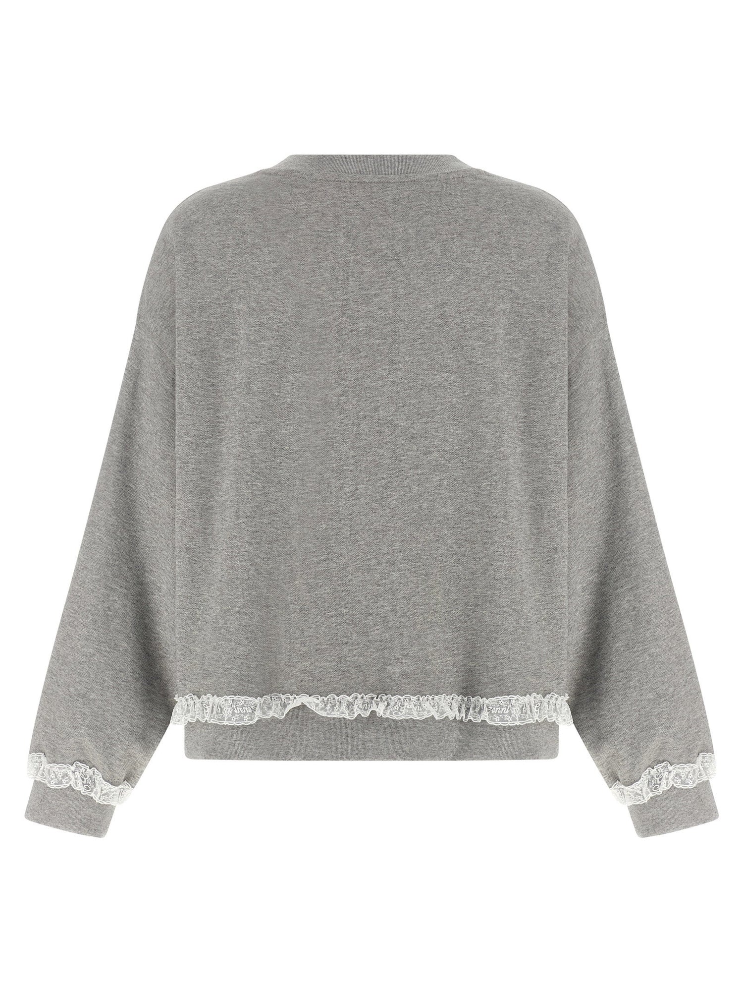 Ganni Isoli Sweatshirt Gray