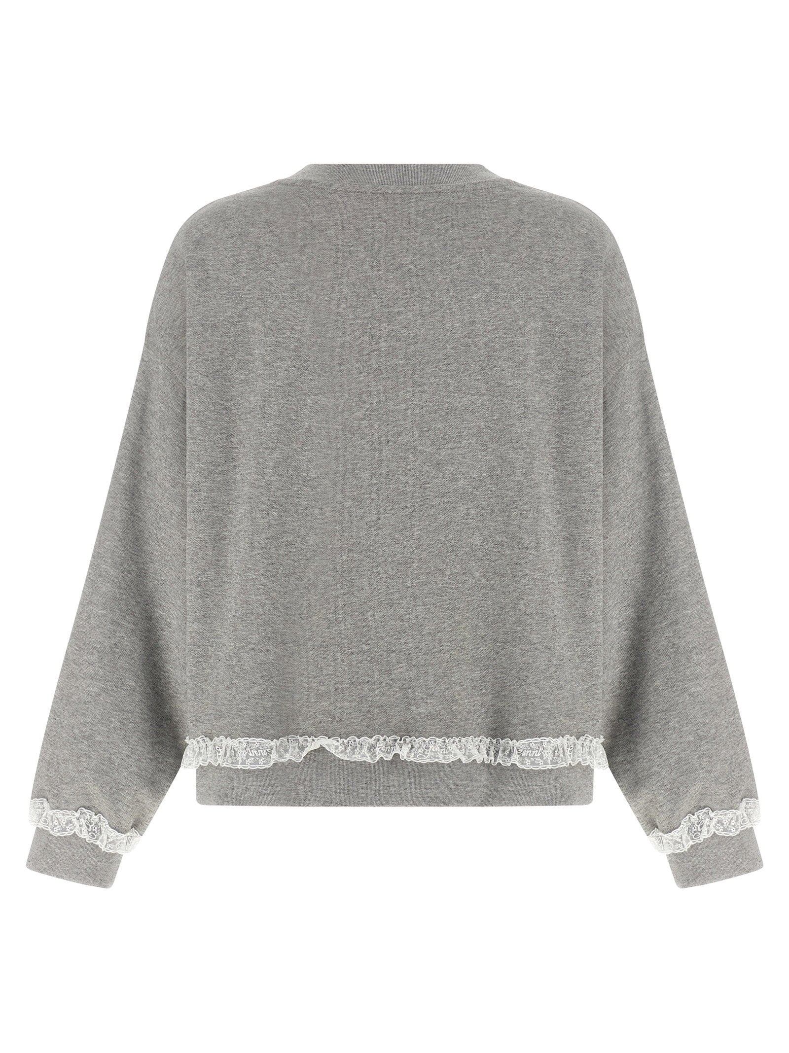 Ganni Isoli Sweatshirt Gray