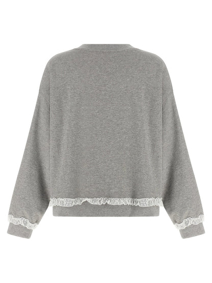 Ganni Isoli Sweatshirt Gray