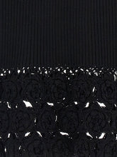 Ganni Cotton Crochet Vest Black