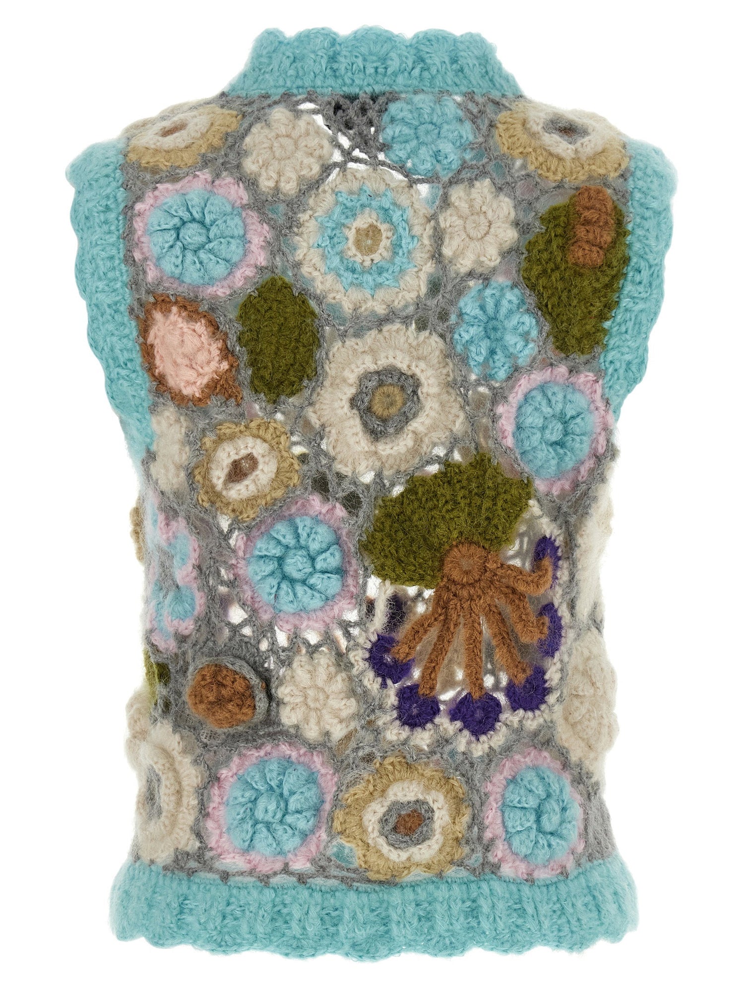 Ganni Dreamy Floral Vest Multicolor