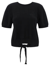 Ganni Bare Back Sweater Black