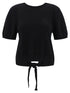Ganni Bare Back Sweater Black