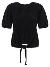Ganni Bare Back Sweater Black