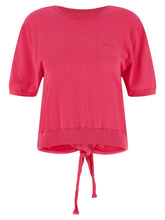 Ganni Bare Back Sweater Fuchsia