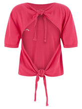 Ganni Bare Back Sweater Fuchsia