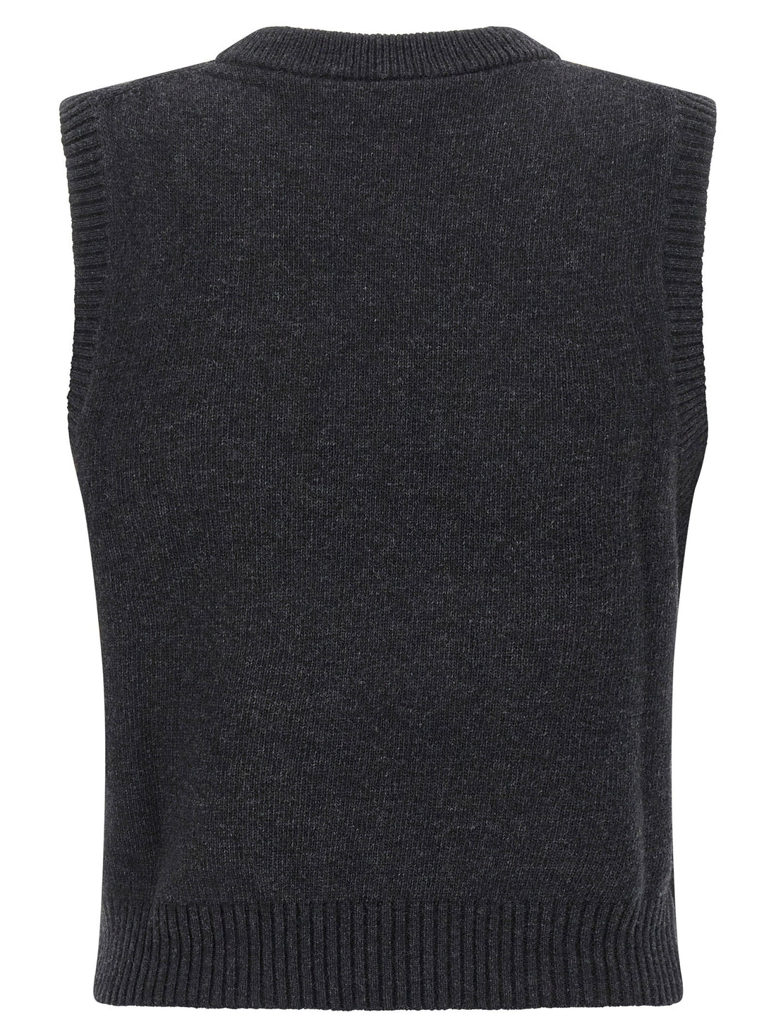 Ganni Cherry Vest Black