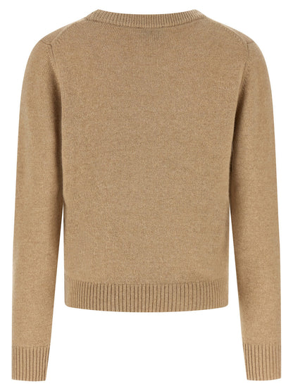 Ganni Banane Sweater Beige