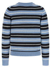 Ganni Graphic Wool Sweater Light blue