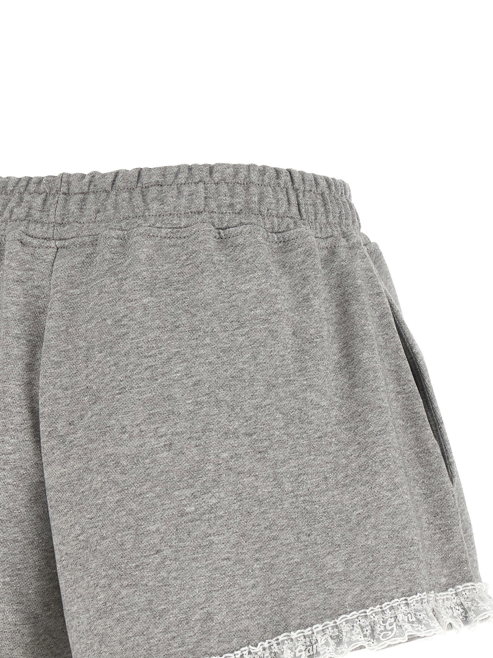 Ganni Isoli Shorts Gray