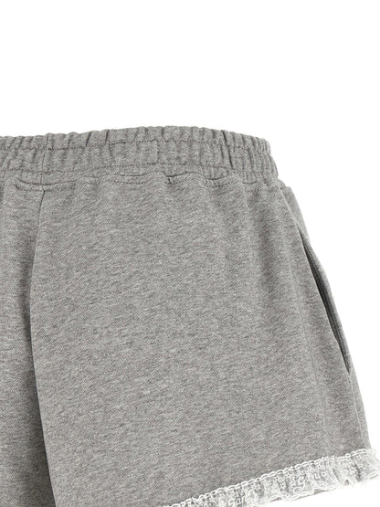 Ganni Isoli Shorts Gray