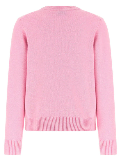 Ganni Crab Sweater Pink