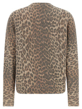 Ganni Tiger Sweater Beige
