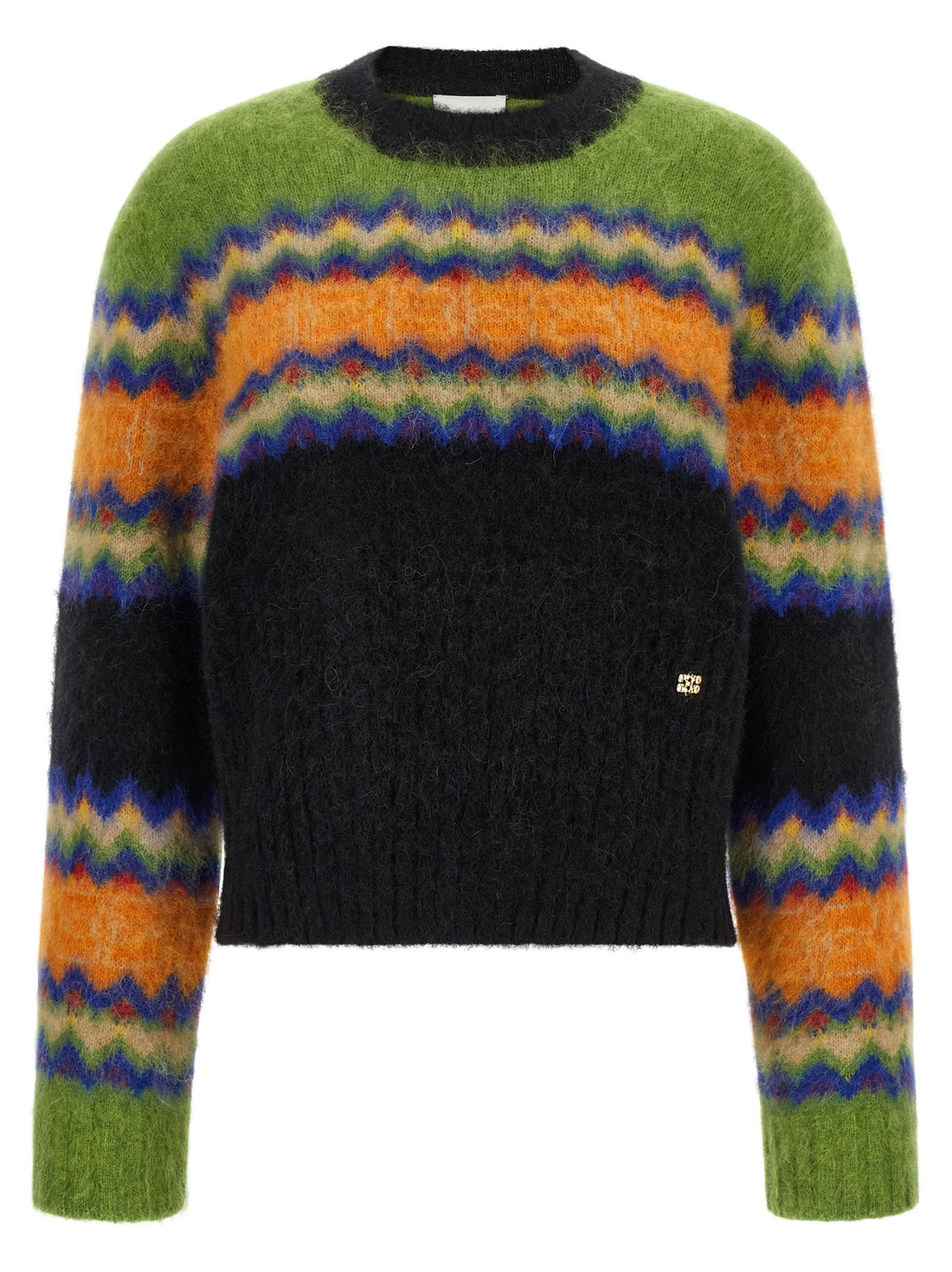 Ganni Fair Isle Sweater Multicolor