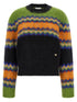 Ganni Fair Isle Sweater Multicolor