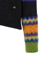 Ganni Fair Isle Sweater Multicolor