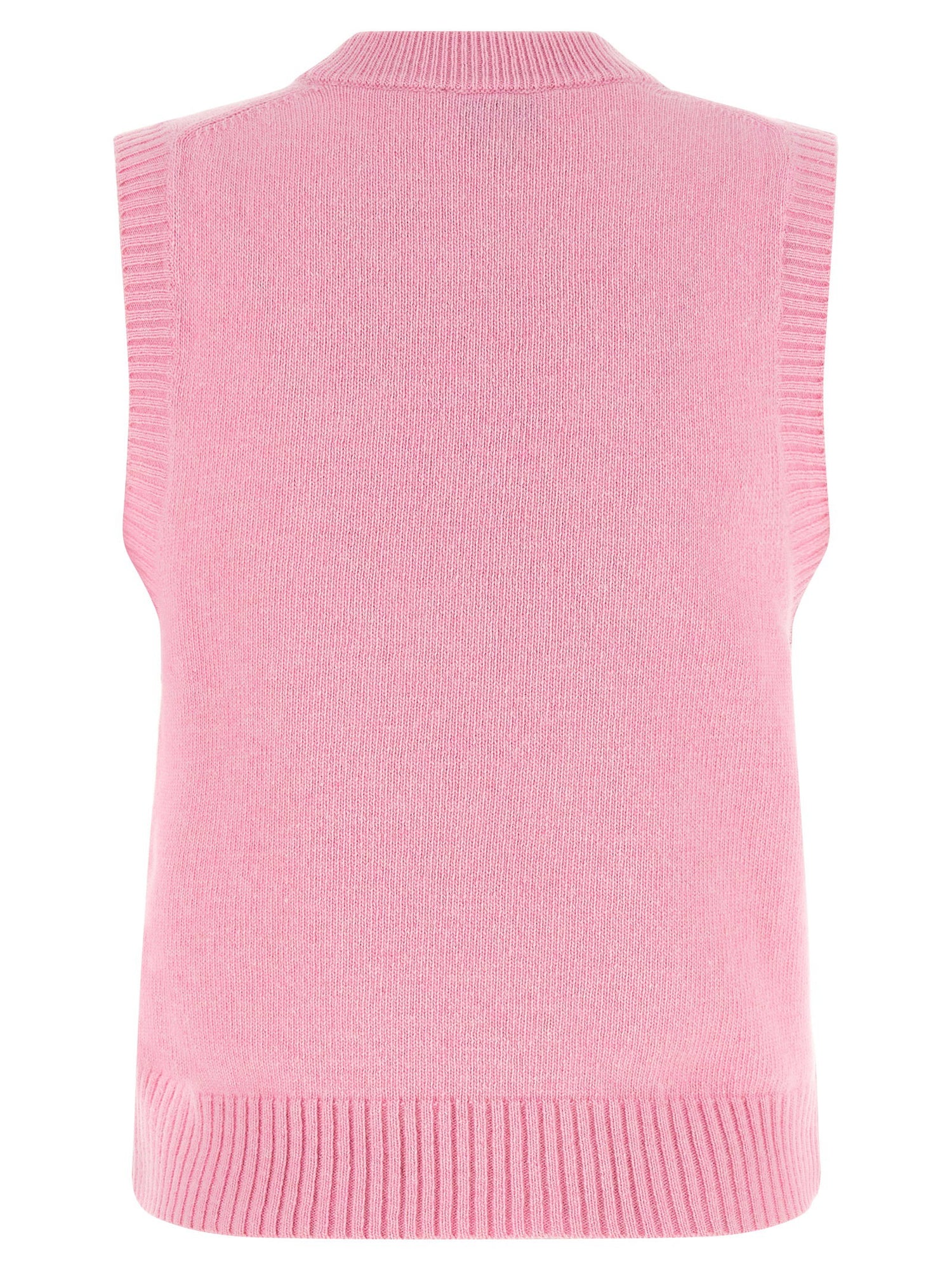Ganni Strawberry Vest Pink