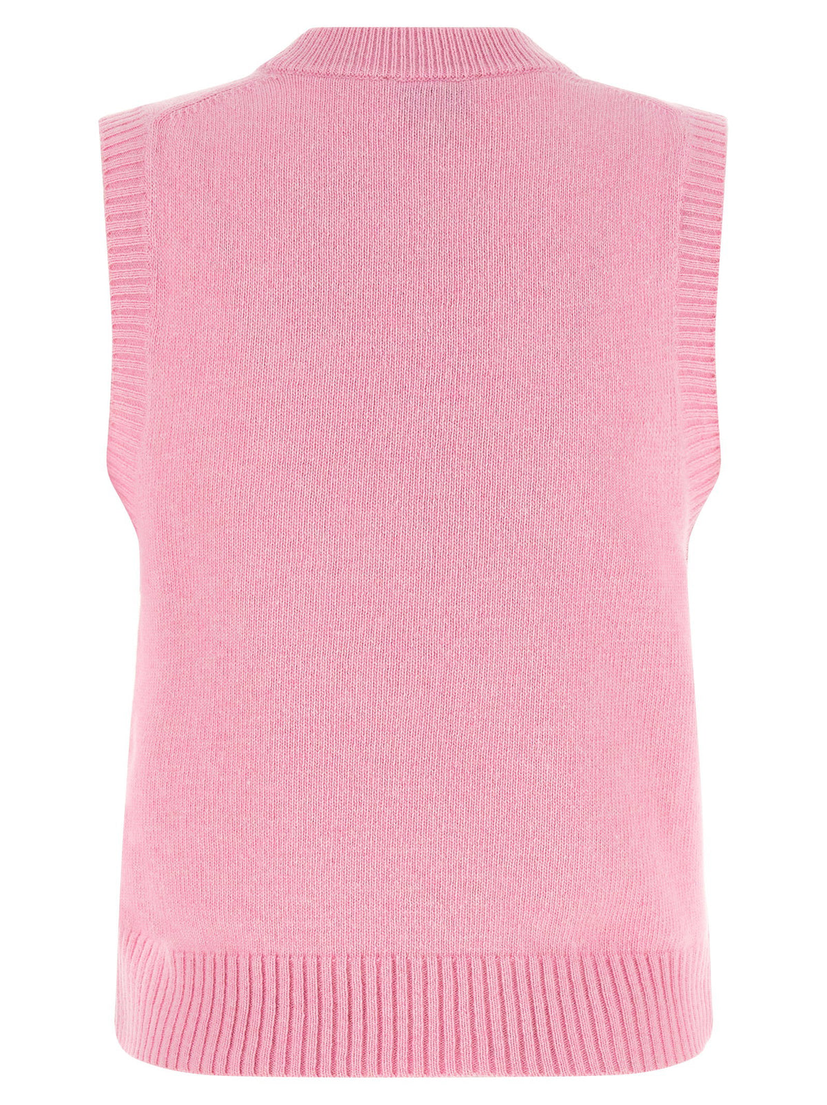 Ganni Strawberry Vest Pink