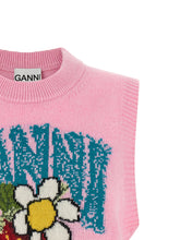 Ganni Strawberry Vest Pink