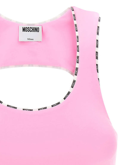 Moschino Sporty Top Pink