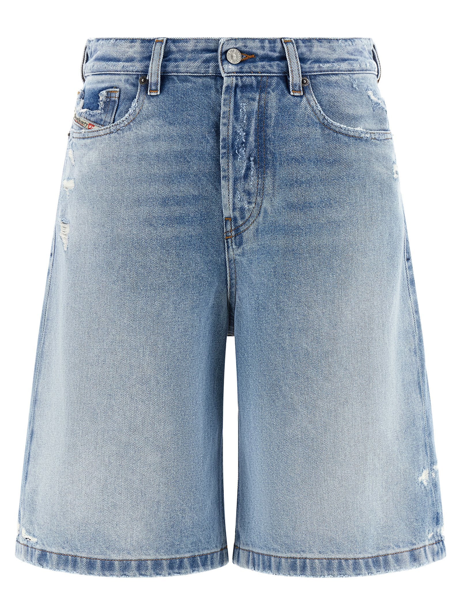 Diesel De-sire-short Bermuda Shorts Light Blue