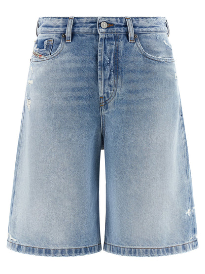 Diesel De-sire-short Bermuda Shorts Light Blue