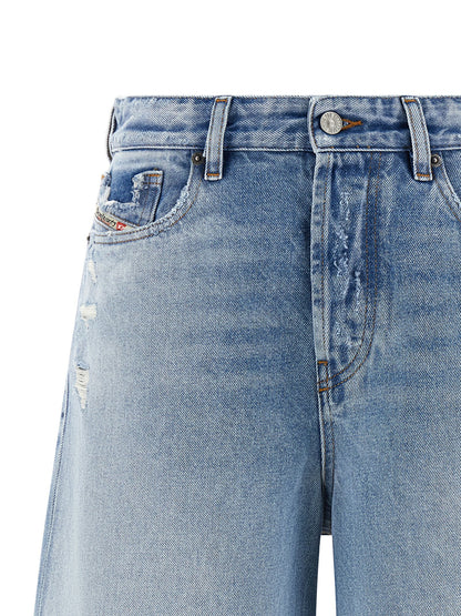Diesel De-sire-short Bermuda Shorts Light Blue