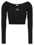 Diesel Sweater M-vera-ls Black