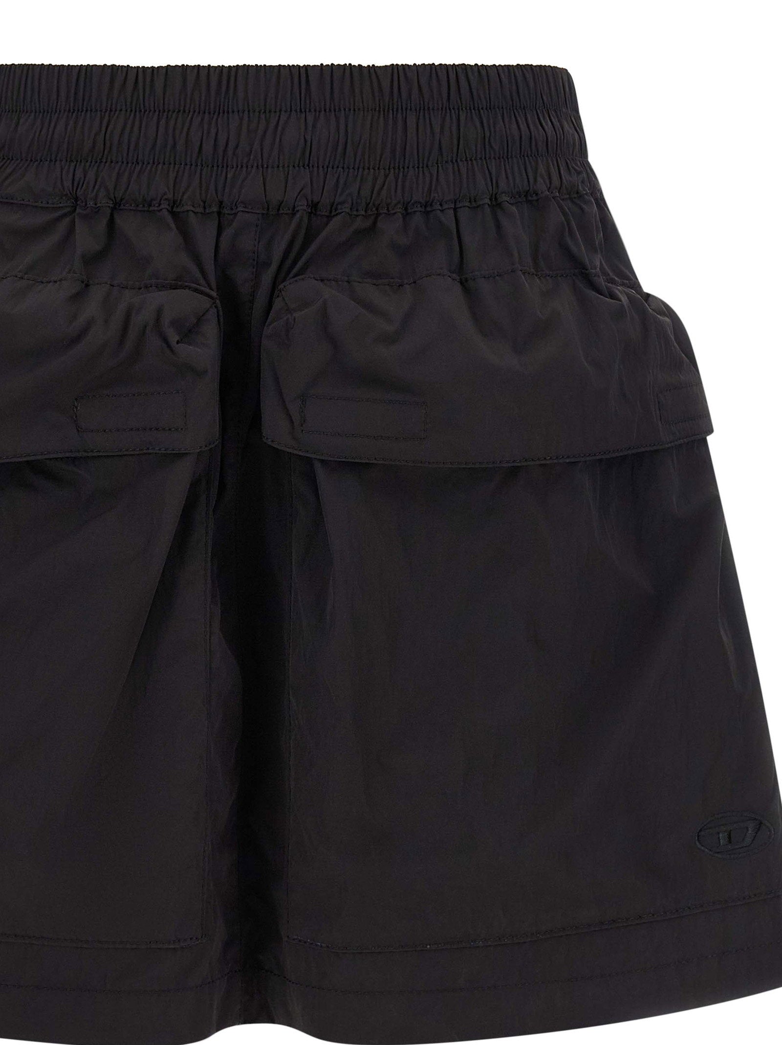 Diesel O-cean Skirt Black