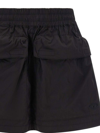 Diesel O-cean Skirt Black
