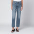Agolde Valen Straight-Leg Regenerated Denim Jeans Blue
