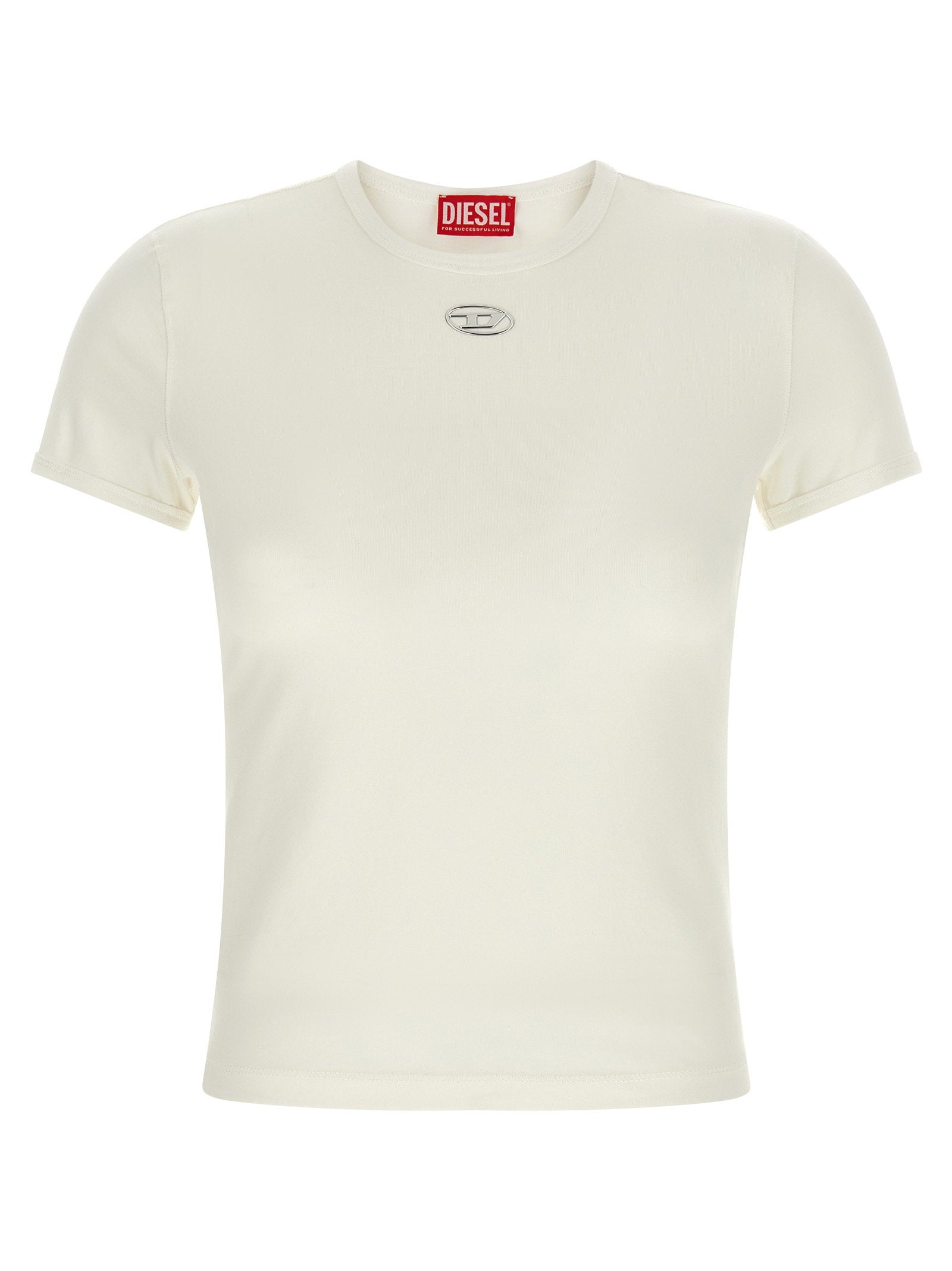 Diesel Uncutieslong-od T-shirt White
