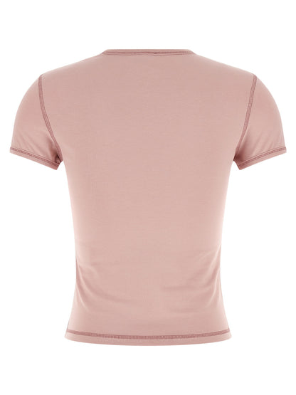 Diesel T-uncuties-long-s5 T-shirt Pink