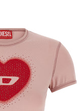 Diesel T-uncuties-long-s5 T-shirt Pink