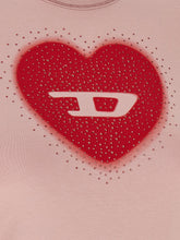 Diesel T-uncuties-long-s5 T-shirt Pink