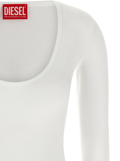 Diesel T-bodyn Bodysuit White