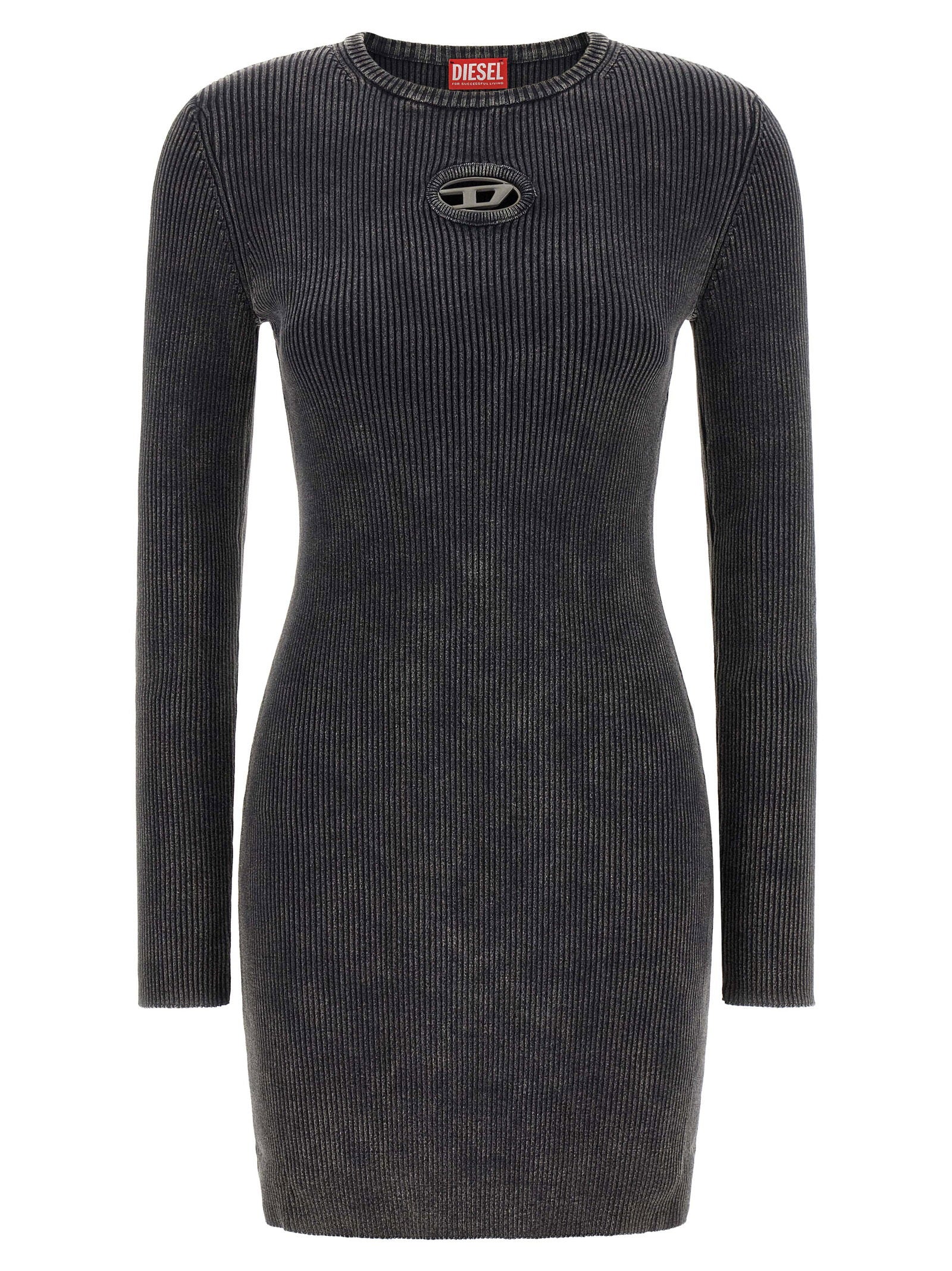 Diesel M-anchorage-ls Dress Black